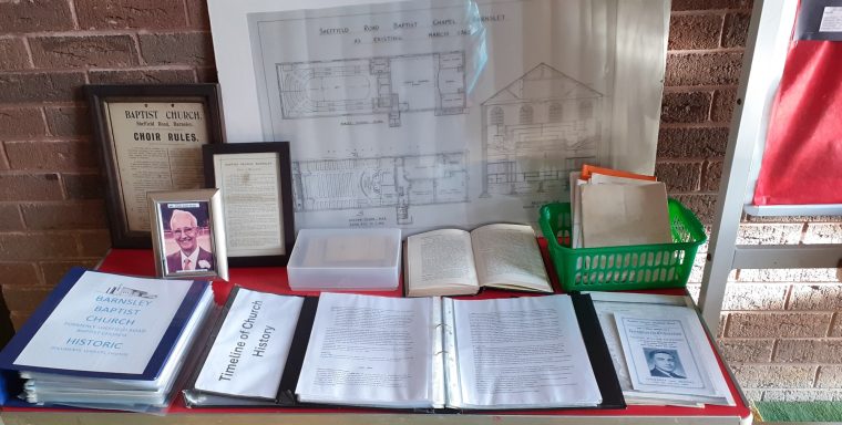 180th anniversary history display