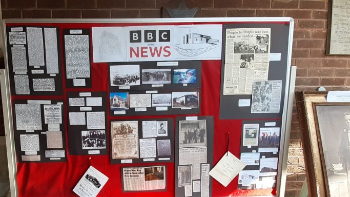 180th anniversary history display